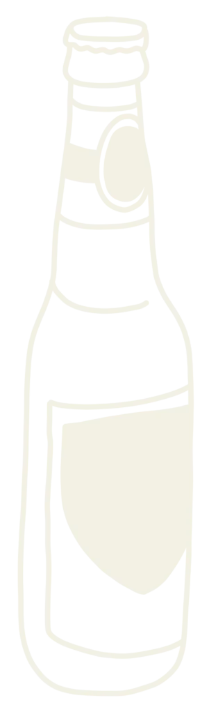 Bierflesjes creme juist